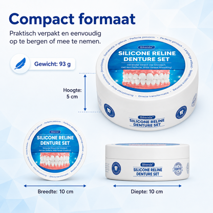 Instant Smile Temporary Dental Flipper with Custom Fit Kit