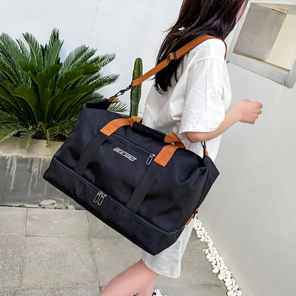 Portable Duffle Bag for Fitness - Ideal for Travel and Short Trips