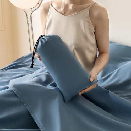 Lightweight Cotton Travel Sheet - Sleeping Bag Liner for Camping & Hotels