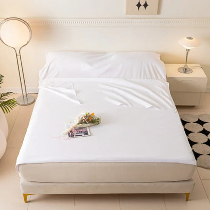 Lightweight Cotton Travel Sheet - Sleeping Bag Liner for Camping & Hotels