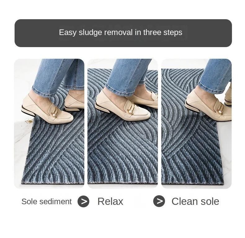 Scandinavian Waterproof Doormat – Non-slip for Indoor and Outdoor Use