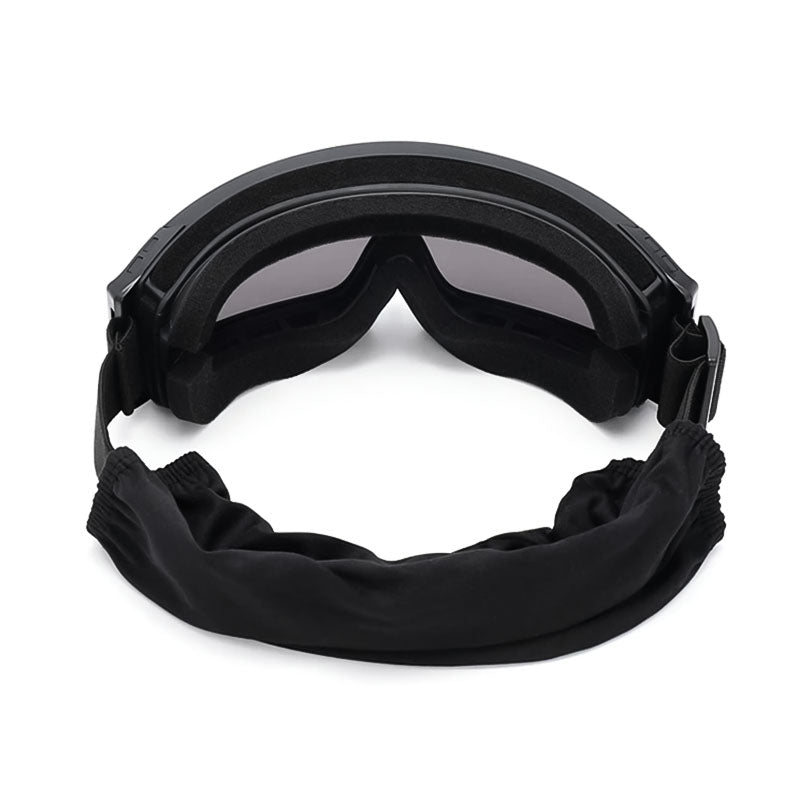 Safety Glasses Overlay for Spectacle Users with Changeable Lenses