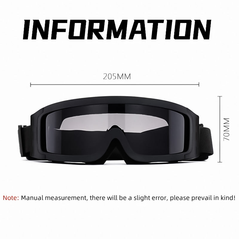 Safety Glasses Overlay for Spectacle Users with Changeable Lenses
