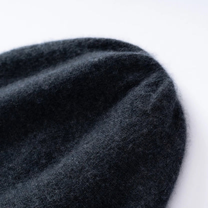 Double-Layer Knit Beanie for Men and Women - Cashmere Winter Hat