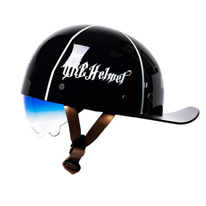Motorcycle Baseball Helmet - DOT Certified