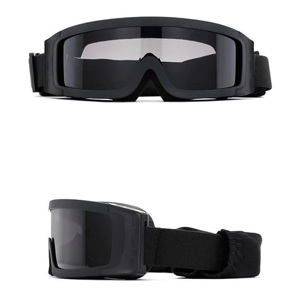 Safety Glasses Overlay for Spectacle Users with Changeable Lenses