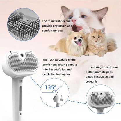 Long-Haired Pet Grooming Brush for Professional Use