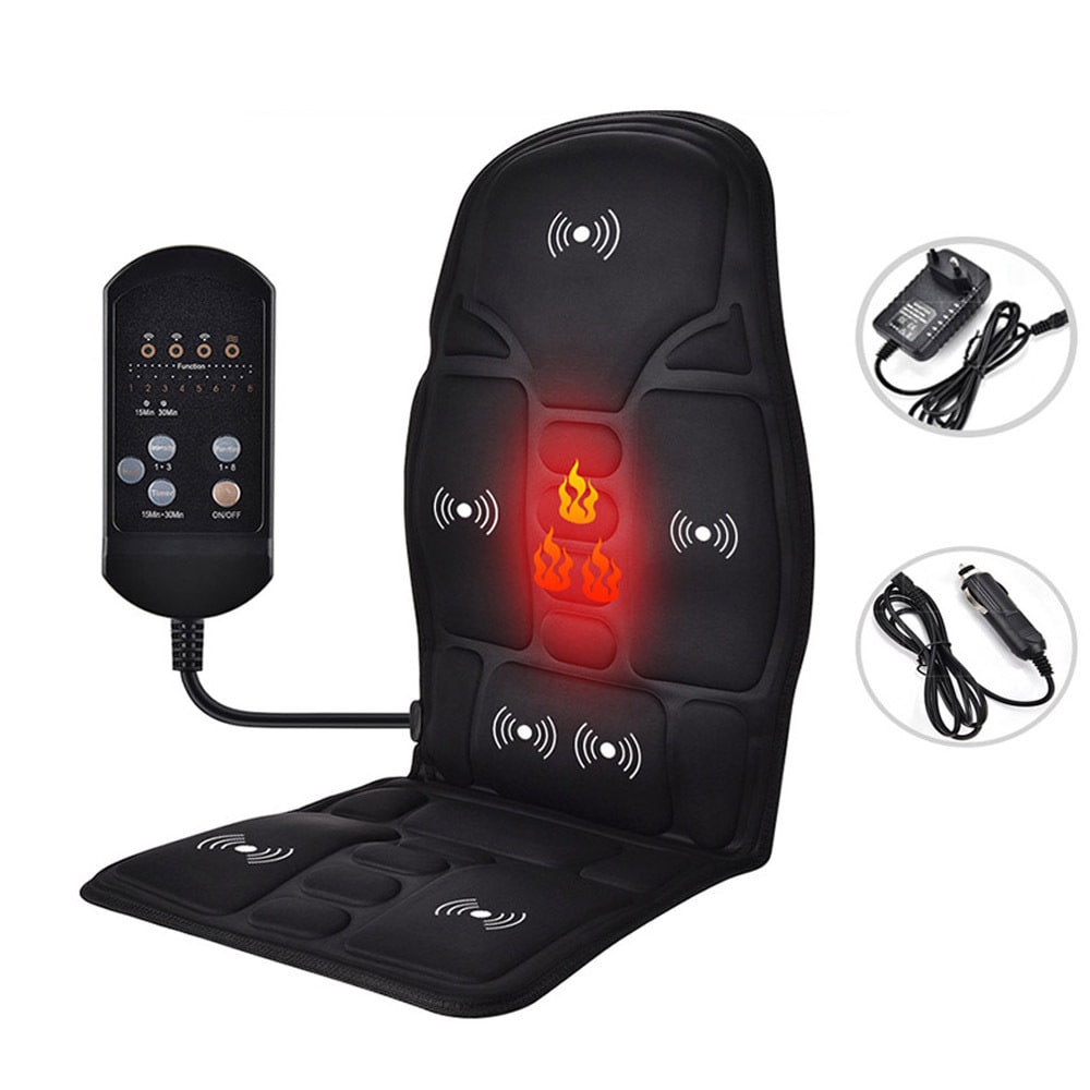 Ergonomic Heated Massage Cushion for Ultimate Comfort Anywhere