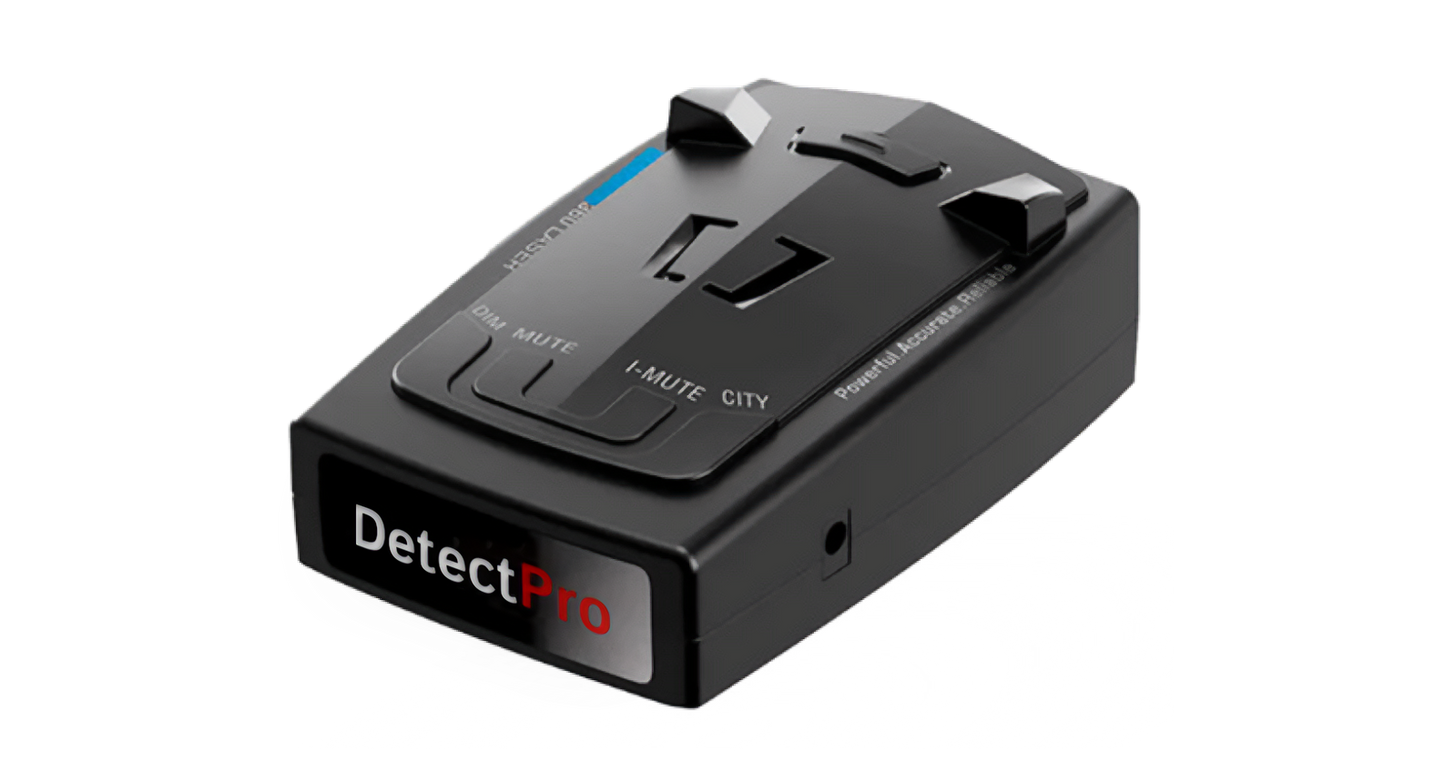 Radar Detector with Voice Notifications and False Alert Reduction