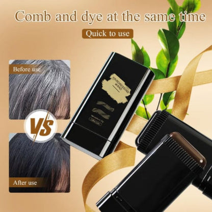 QuickCover Hair Touch-Up Comb | Effortlessly Conceal Gray Roots