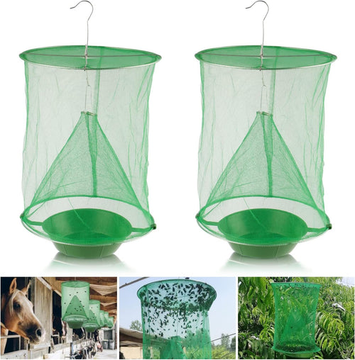 Eco-Friendly Fly Catcher – FlyBuster Duo Set for Home & Garden