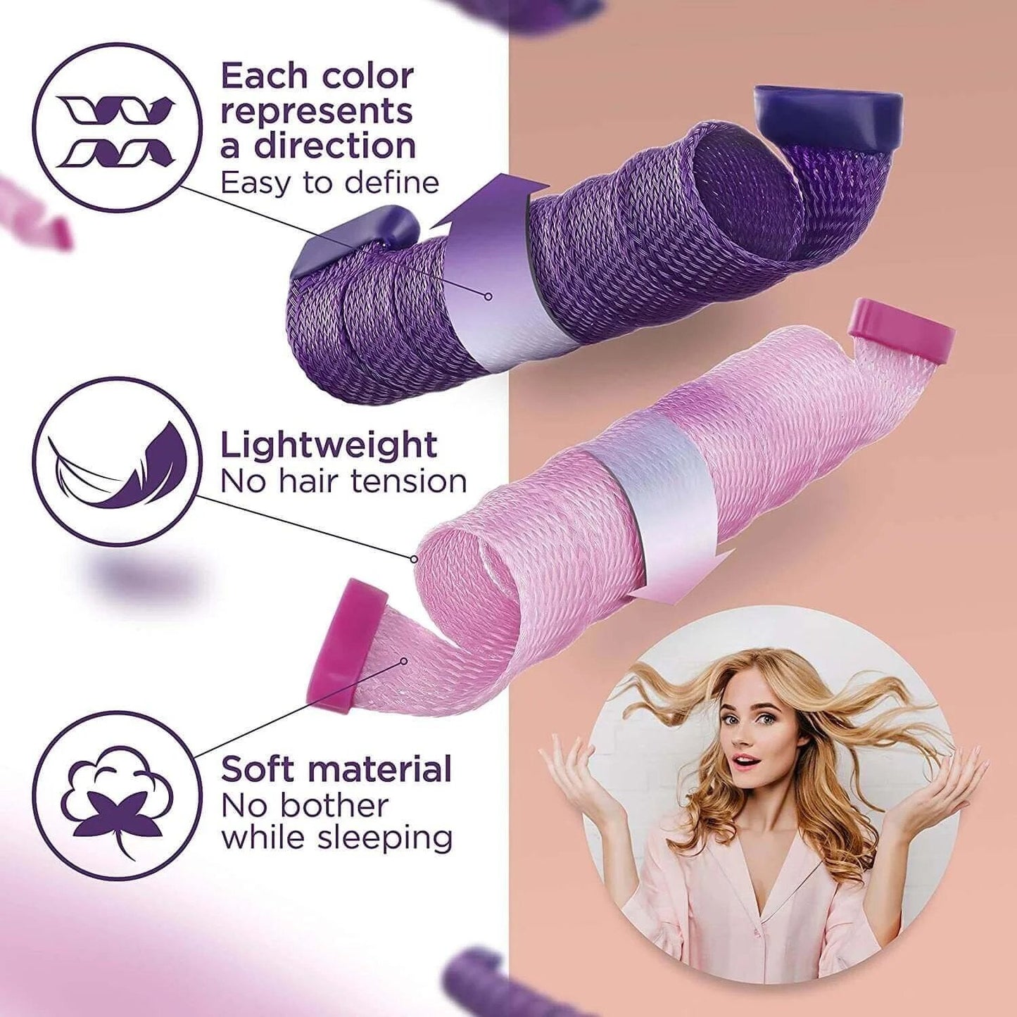 Curls & Comfort — Achieve Gorgeous, Damage-Free Waves (30 Pieces)