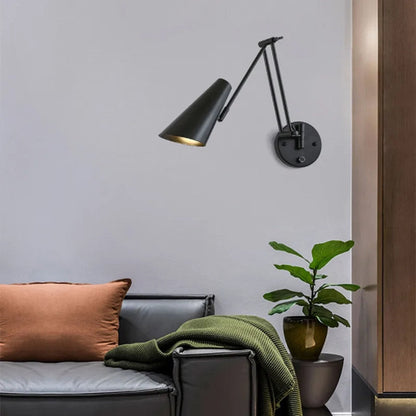 LED Wall Lamp with Dimmable Feature - Modern Creative Study Rocker