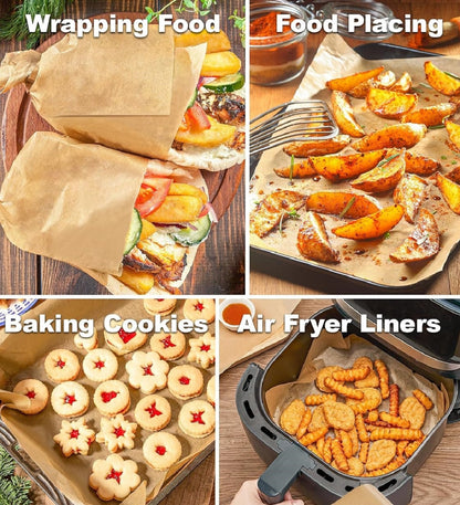 Non-Stick Baking Sheets Made of Parchment Paper