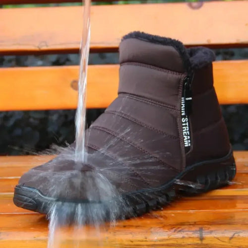 Casual Sneakers for Men - Warm, Non-Slip Winter Footwear with Soft Sole