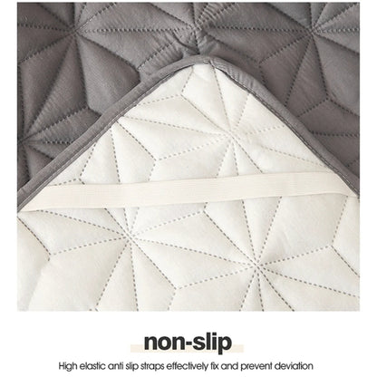 Winter Bed Cover - Quilted Waterproof Mattress Protector with Elastic