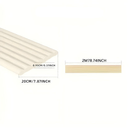 Stylish 3D Wall Panels with Impact Resistance