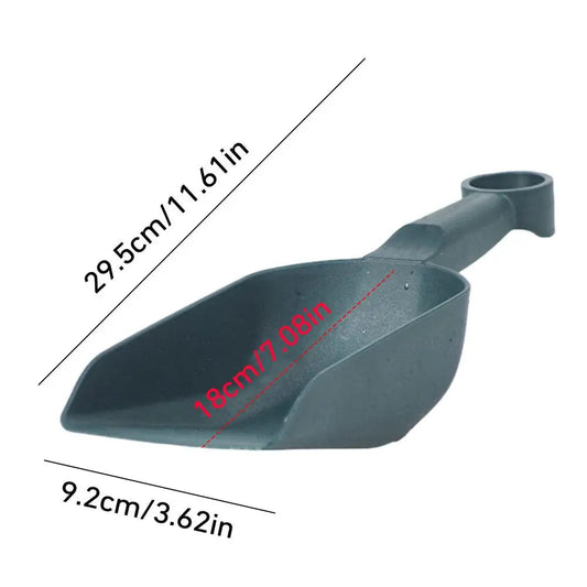 Ergonomic Garden Scoop – Lightweight Hand Shovel for Soil & Sand, Made of PP Material