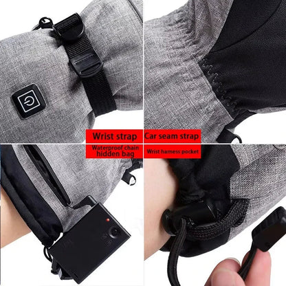 Heated Gloves for Winter – Waterproof and Windproof for Motorcycle and Outdoor