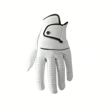 Left Hand Sheepskin Golf Glove for Enhanced Grip