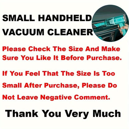 Portable USB Rechargeable Vacuum Cleaner for Home and Car