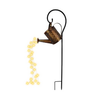 Waterfall Lamp with Pole