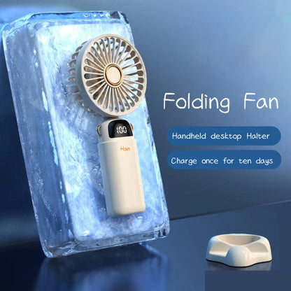 Portable USB Aromatherapy Fan – Quiet Desk Device for Travel and Office