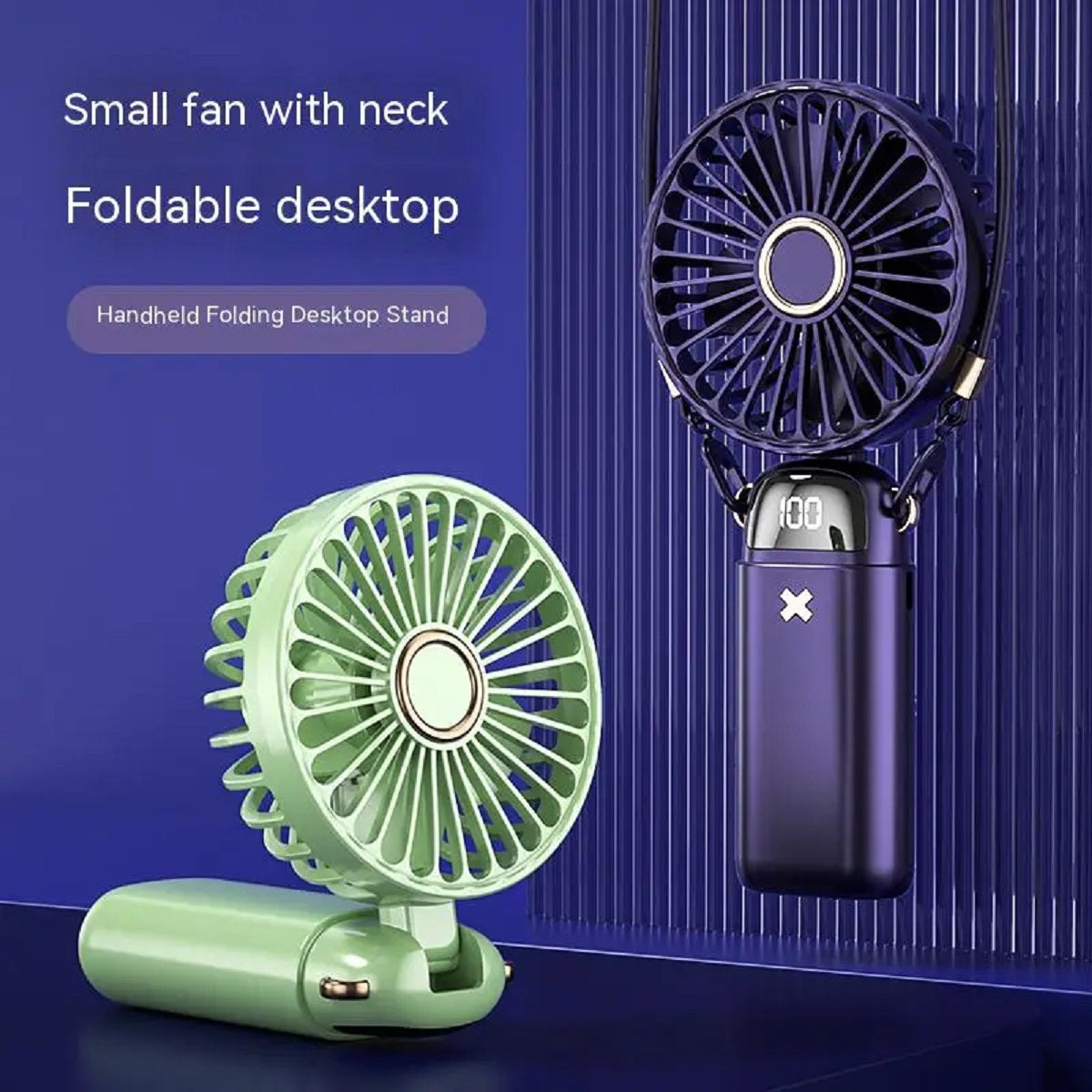Portable USB Aromatherapy Fan – Quiet Desk Device for Travel and Office