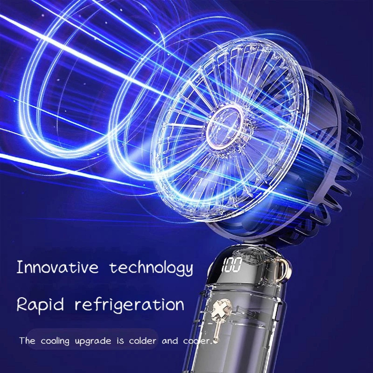 Portable USB Aromatherapy Fan – Quiet Desk Device for Travel and Office
