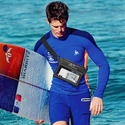 Floating Dry Pouch for Swimming - Waterproof Phone Waist Bag