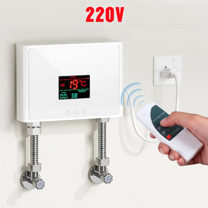 Instant Hot Water Heater without Tank and Remote Control