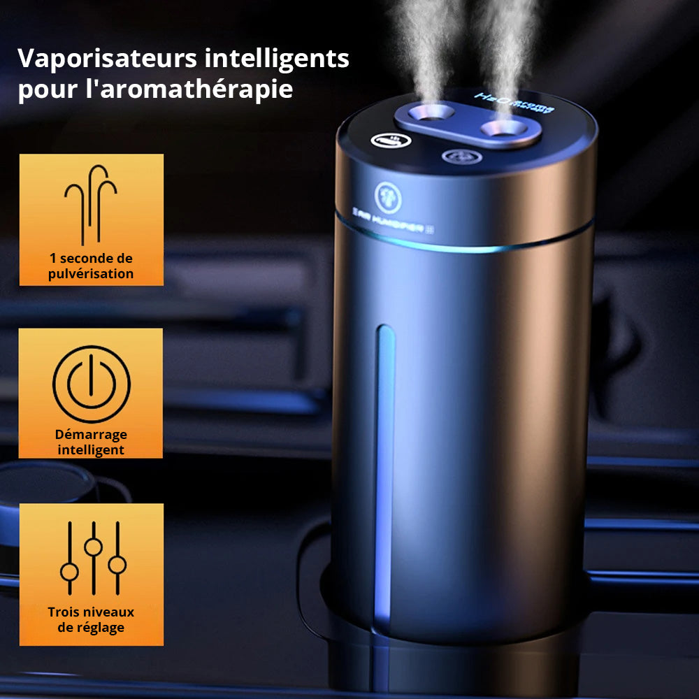 Portable Car Air Freshener - Rechargeable Aromatherapy Device