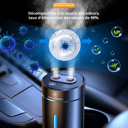 Portable Car Air Freshener - Rechargeable Aromatherapy Device