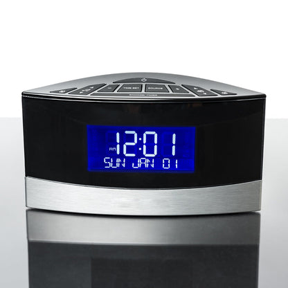 Smart Sound Alarm Clock with FM Radio and Sleep Timer