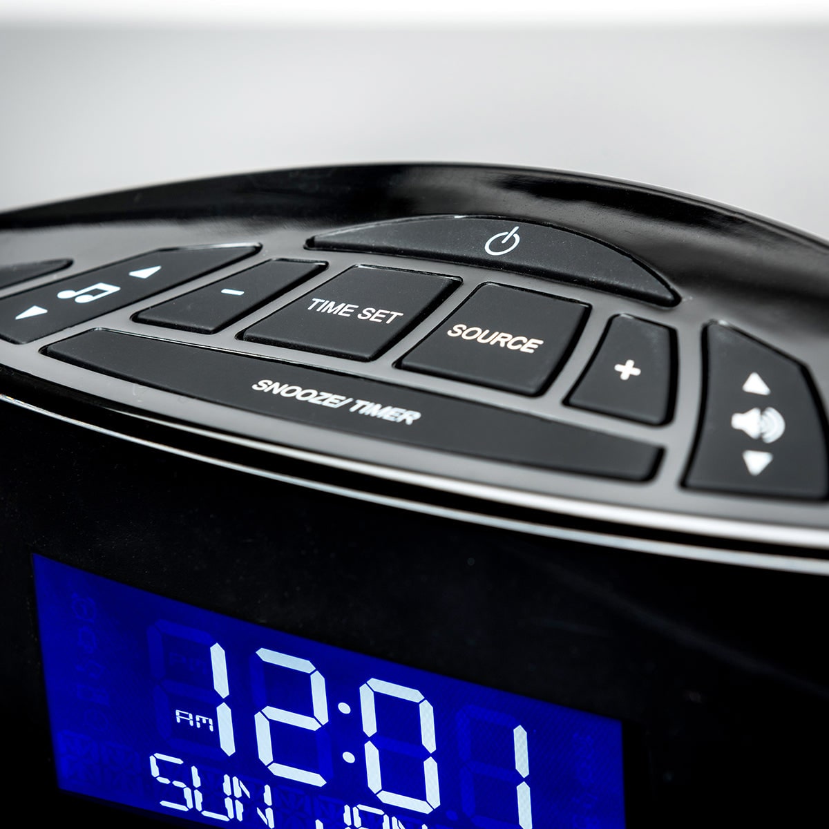 Smart Sound Alarm Clock with FM Radio and Sleep Timer