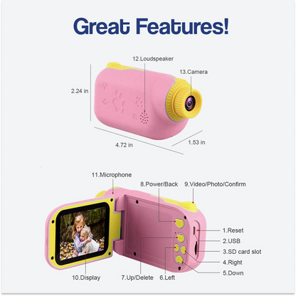Creative Explorer Kids Digital Camera & Video Recorder