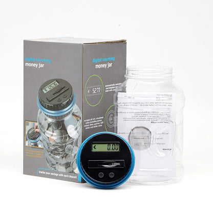 Smart Coin Tracker Bank with Real-Time Display