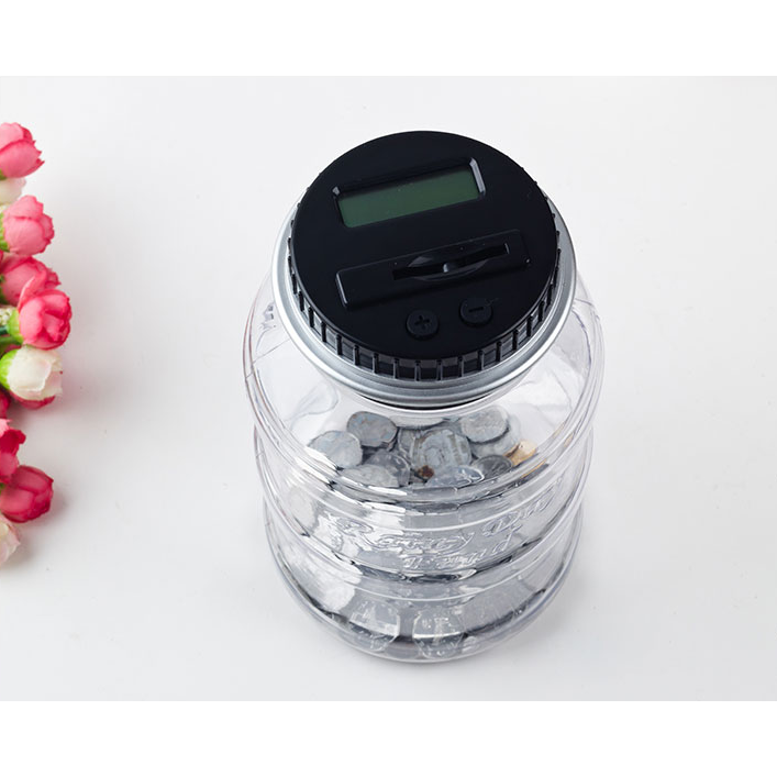 Smart Coin Tracker Bank with Real-Time Display