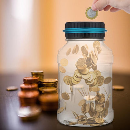 Smart Coin Tracker Bank with Real-Time Display