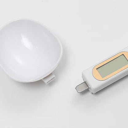Smart Digital Spoon Scale with Interchangeable Heads and LCD Display
