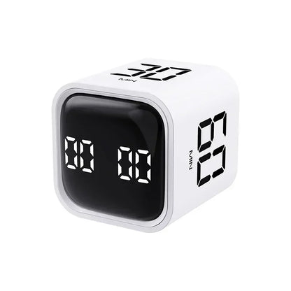 Portable LED Dice Timer with Motion Sensor – Slim Cube Timer