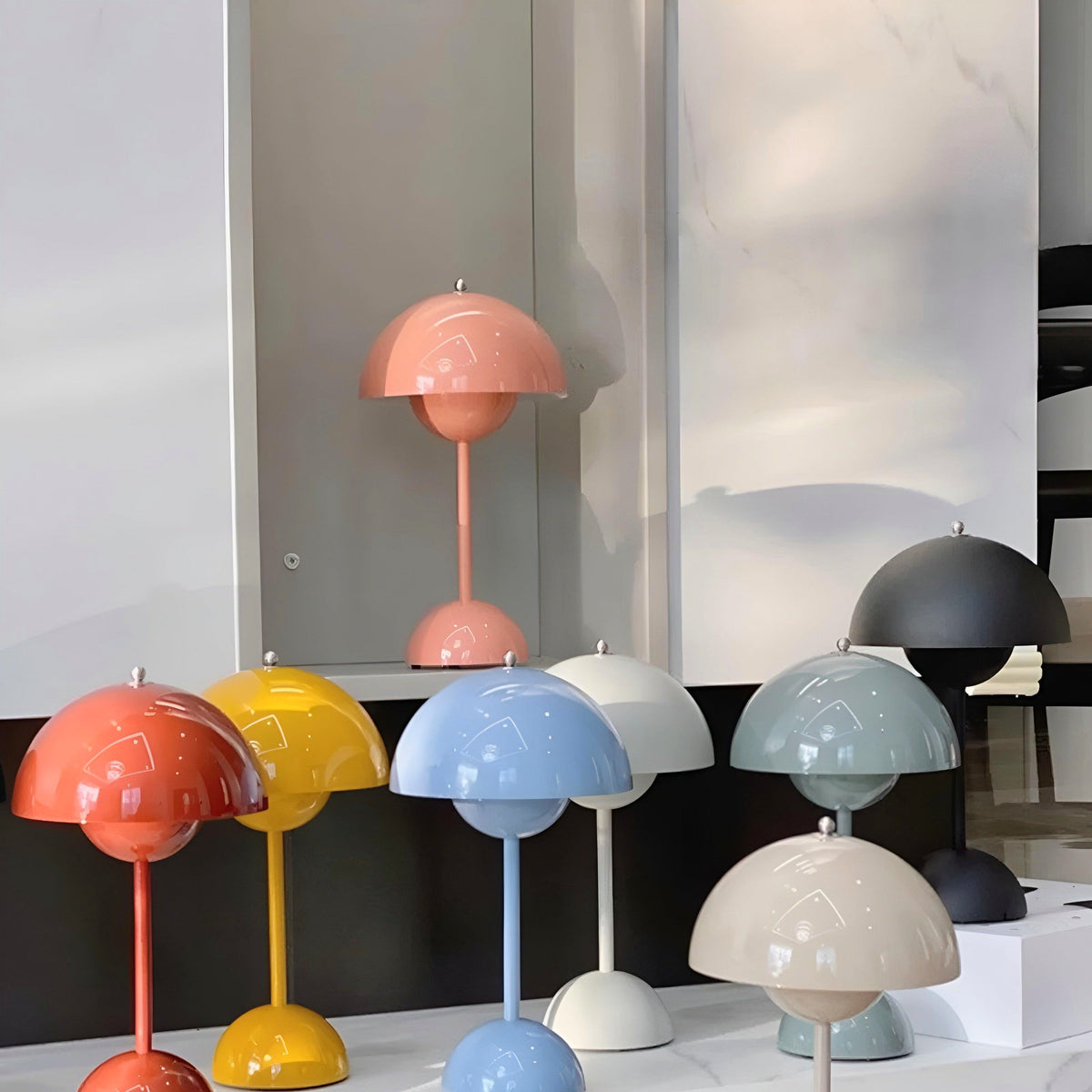 Elegant Nordic LED Desk Lamp with Dimmable Functionality