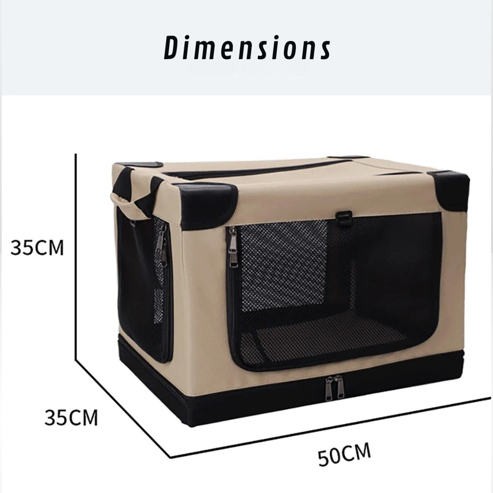 Dog Car Travel Crate for Safe and Comfortable Transport