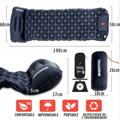 Inflatable Camping Mattress – Lightweight and Comfortable Design