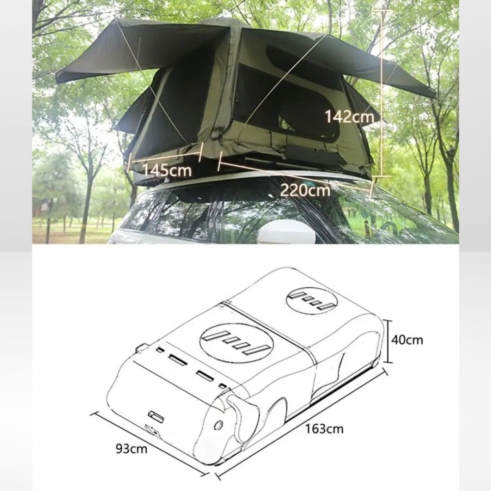 Free-Standing Car Rooftop Tent