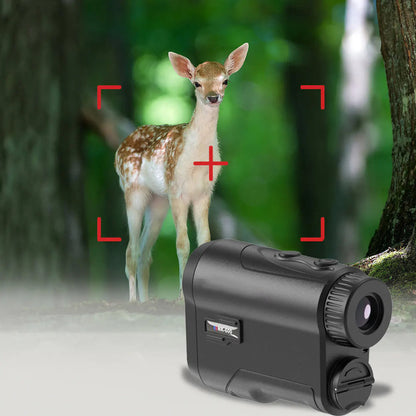 Compact Laser Rangefinder for Hunting - 650 Yard Measurement