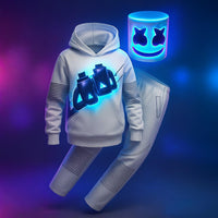 Costume with LED Helmet