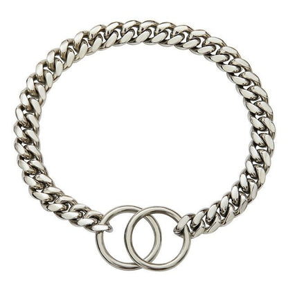 Heavy-Duty Dog Collar Chain with Durable Link Design for Any Breed