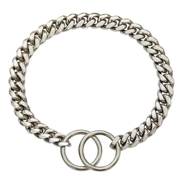 Heavy-Duty Dog Collar Chain with Durable Link Design for Any Breed