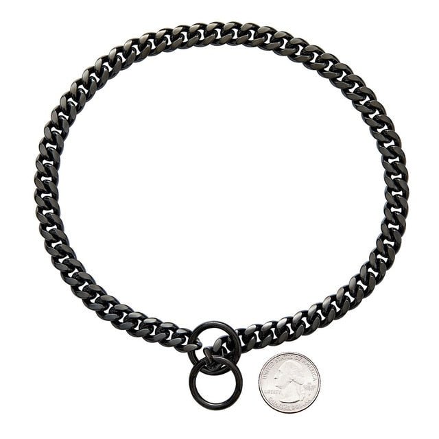 Heavy-Duty Dog Collar Chain with Durable Link Design for Any Breed